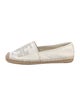 Tory Burch Leather Lasercut Accents Espadrilles