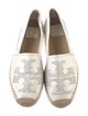 Tory Burch Leather Lasercut Accents Espadrilles