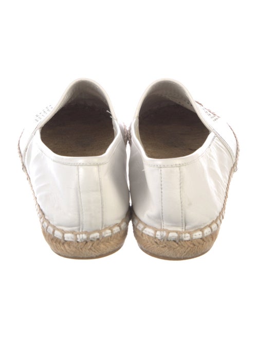 Tory Burch Leather Lasercut Accents Espadrilles