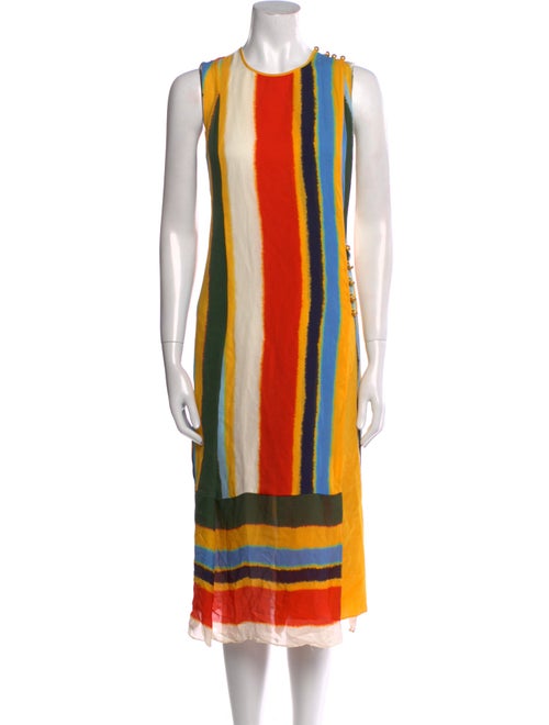 Tory Burch Silk Midi Length Dress