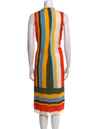 Tory Burch Silk Midi Length Dress