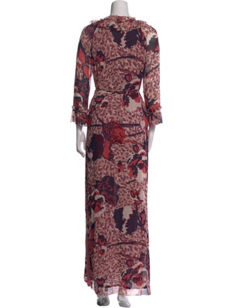 Tory Burch Silk Long Dress