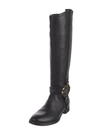 Tory Burch Leather Riding Boots