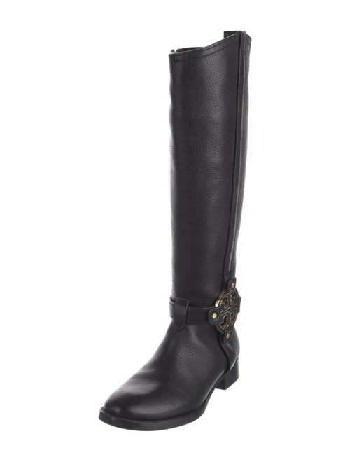Tory Burch Leather Riding Boots