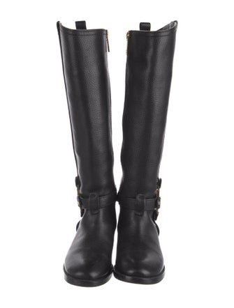 Tory Burch Leather Riding Boots