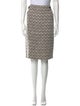 Tory Burch Printed Knee-Length Skirt