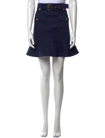 Tory Burch Ruffle Embellishment Mini Skirt