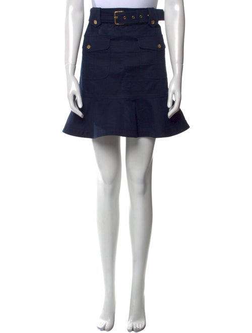Tory Burch Ruffle Embellishment Mini Skirt