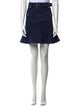 Tory Burch Ruffle Embellishment Mini Skirt
