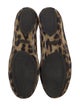 Tory Burch Patent Leather Animal Print Flats