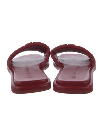 Tory Burch Leather Slides