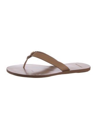 Tory Burch Leather Slides