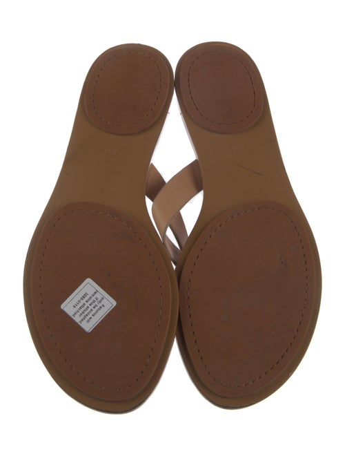 Tory Burch Leather Slides