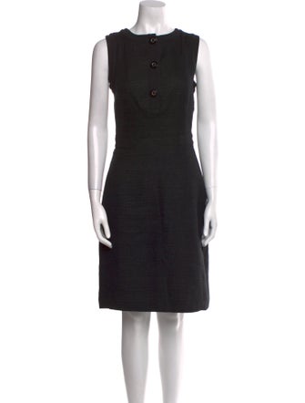 Tory Burch Crew Neck Mini Dress