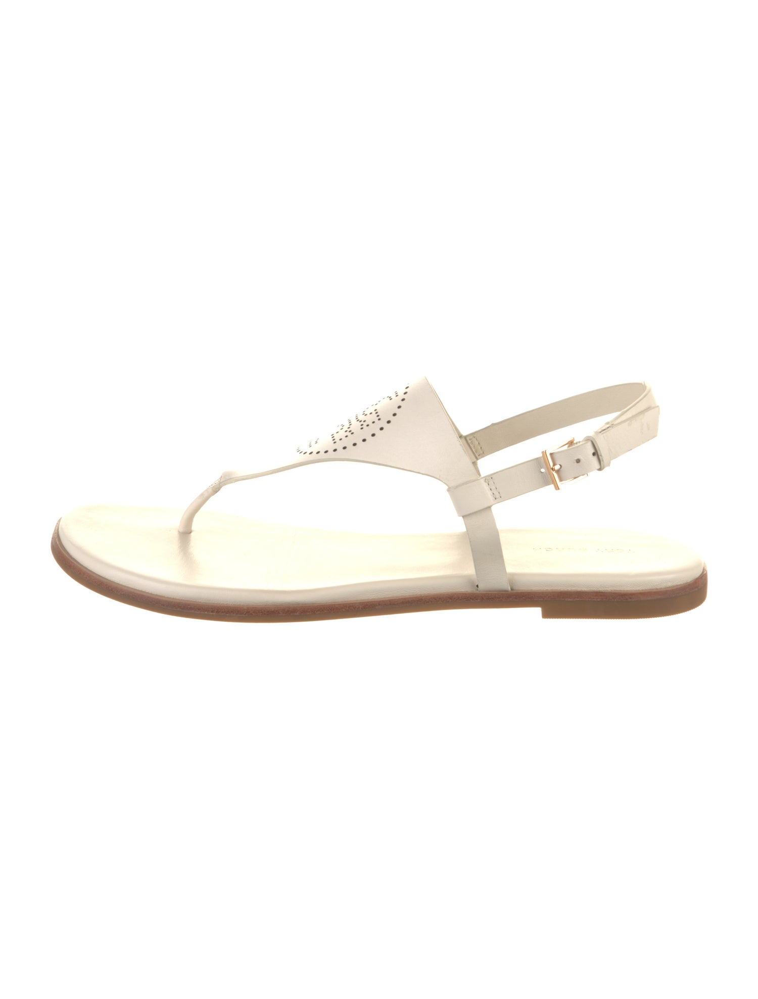 Tory Burch Leather Slingback Sandals