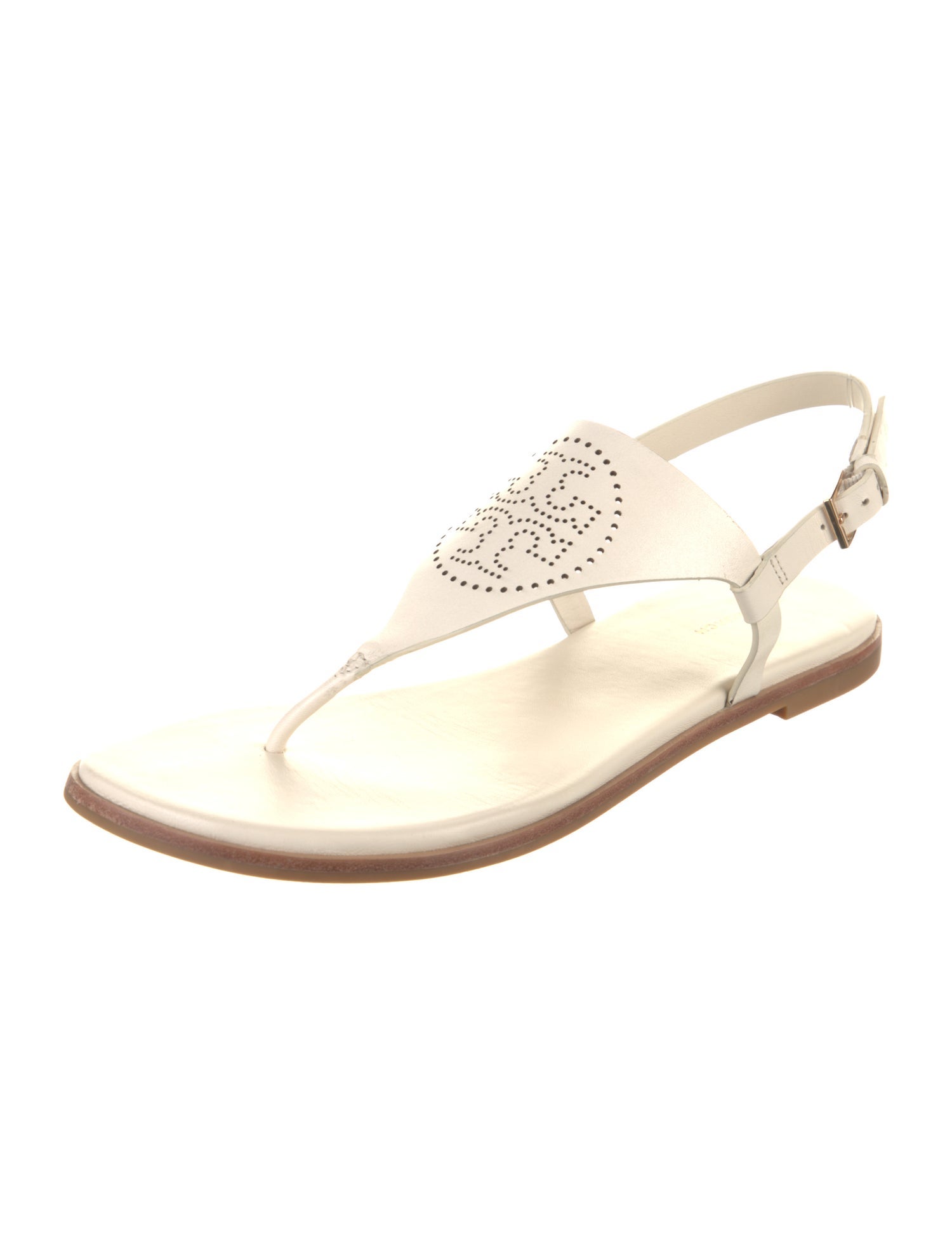 Tory Burch Leather Slingback Sandals