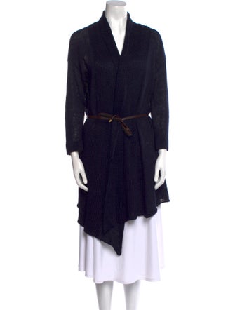 Tory Burch Linen V-Neck Sweater