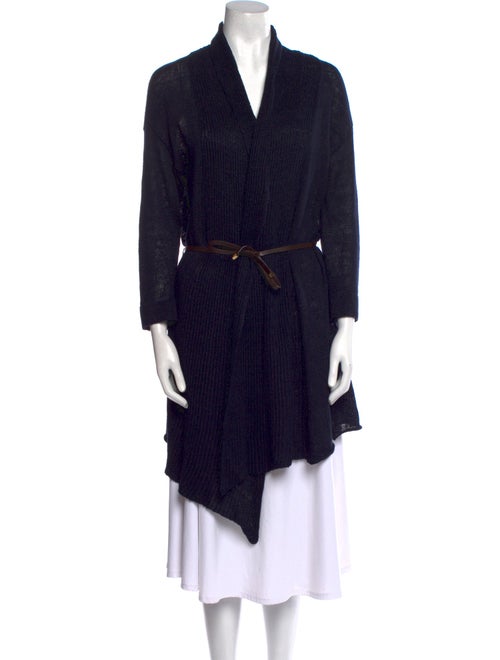 Tory Burch Linen V-Neck Sweater