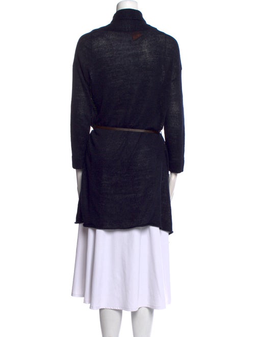 Tory Burch Linen V-Neck Sweater