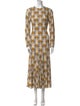 Tory Burch Printed Long Dress