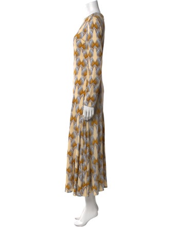 Tory Burch Printed Long Dress