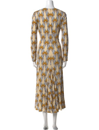 Tory Burch Printed Long Dress