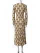 Tory Burch Printed Long Dress
