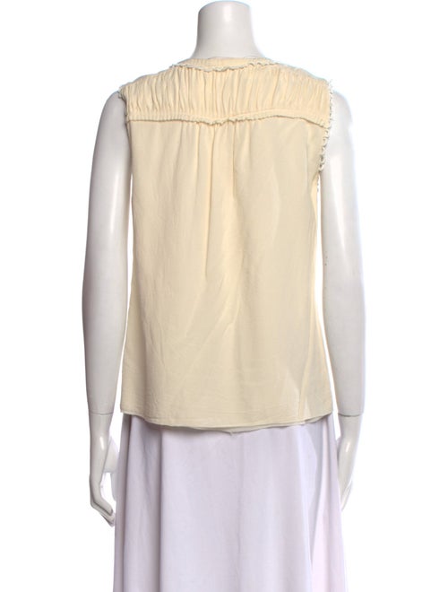 Tory Burch Crew Neck Sleeveless Top