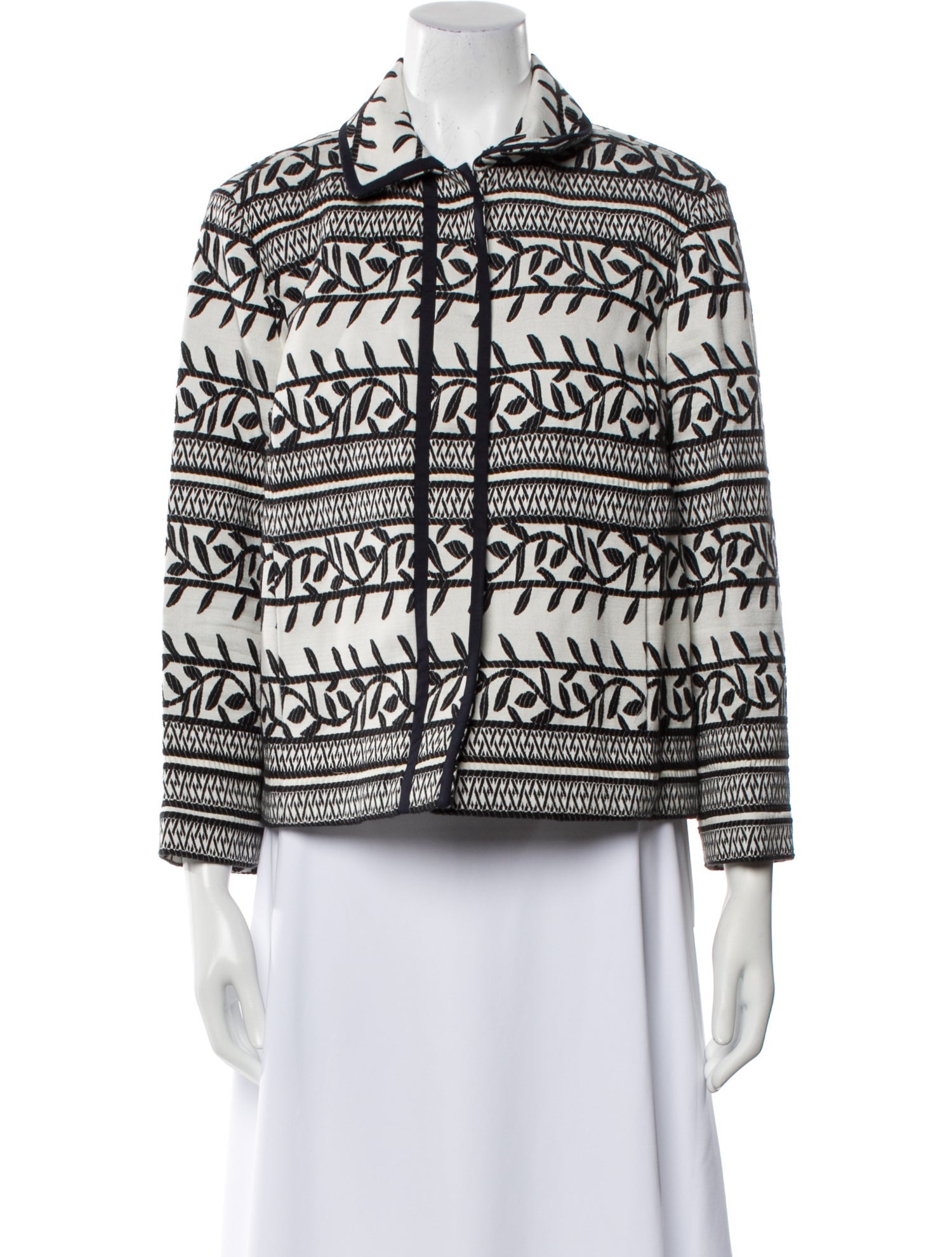 Tory Burch Printed Evening Jacket