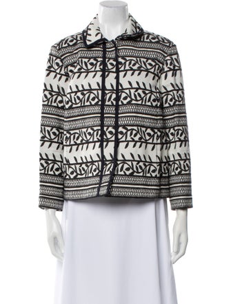 Tory Burch Printed Evening Jacket