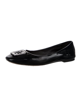 Tory Burch Patent Leather Ballet Flats