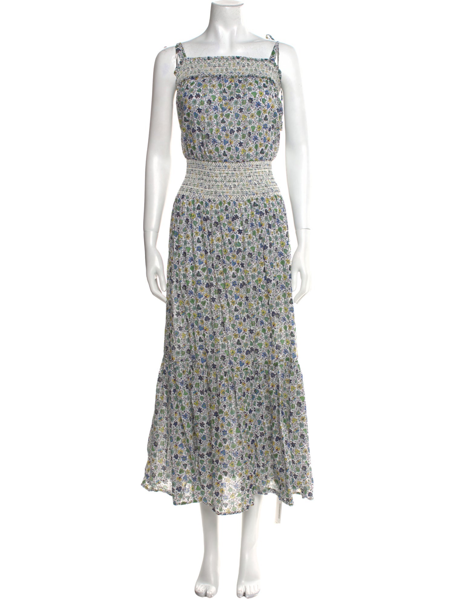 Tory Burch Floral Print Long Dress