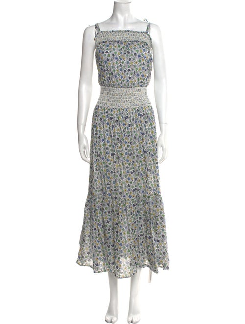 Tory Burch Floral Print Long Dress