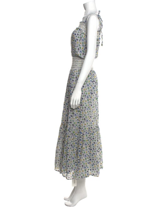 Tory Burch Floral Print Long Dress