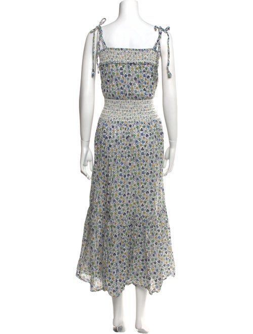 Tory Burch Floral Print Long Dress