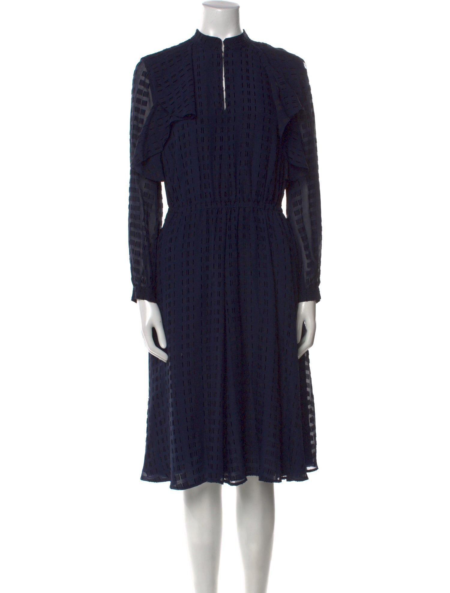 Tory Burch Silk Midi Length Dress