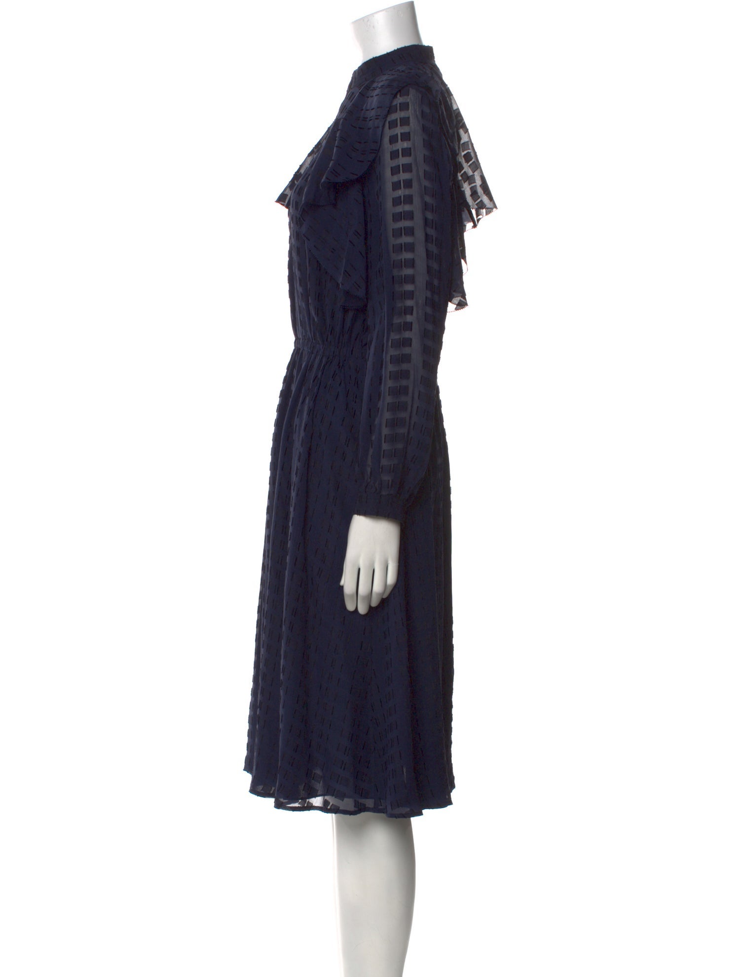 Tory Burch Silk Midi Length Dress