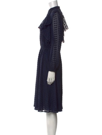Tory Burch Silk Midi Length Dress