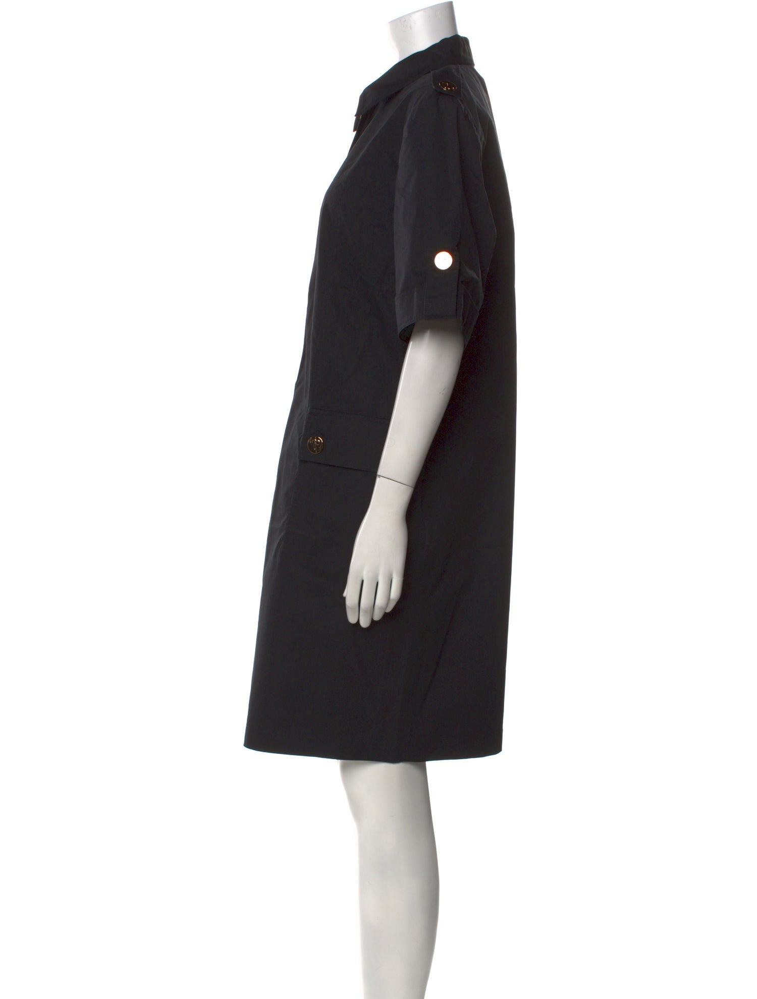 Tory Burch Mock Neck Knee-Length Dress