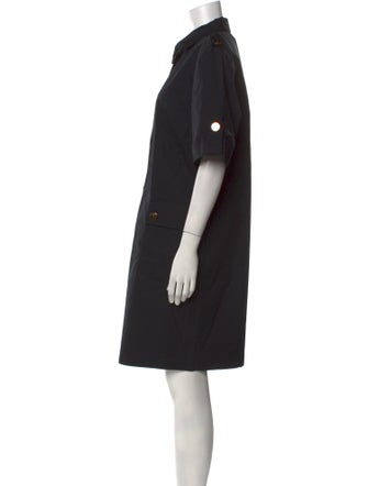 Tory Burch Mock Neck Knee-Length Dress