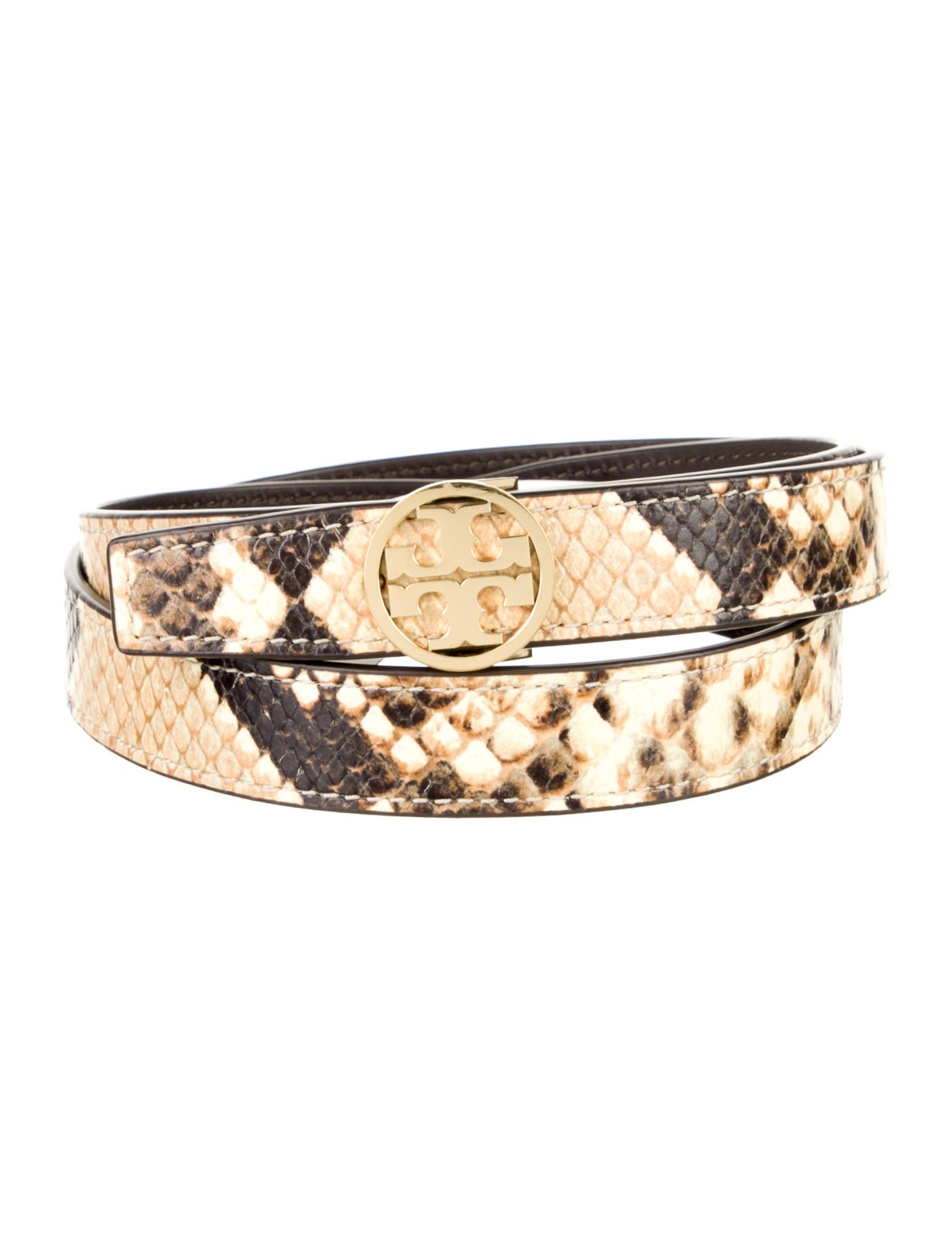 Tory Burch Skinny Leather Belt