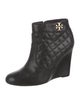Tory Burch Leather Rain Boots