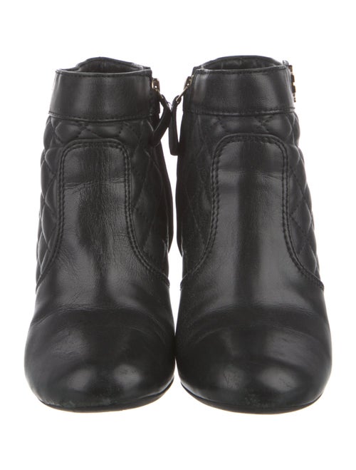 Tory Burch Leather Rain Boots