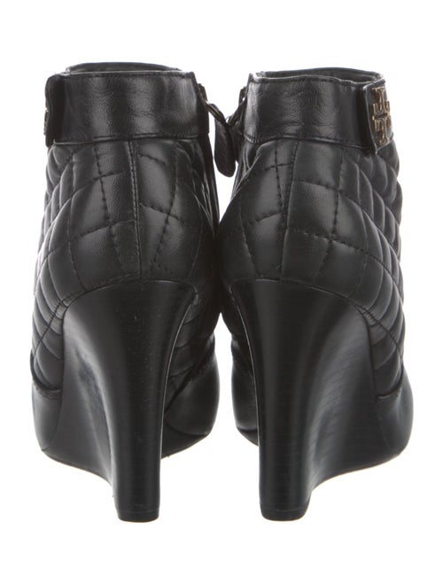 Tory Burch Leather Rain Boots