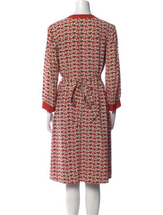 Tory Burch Silk Midi Length Dress