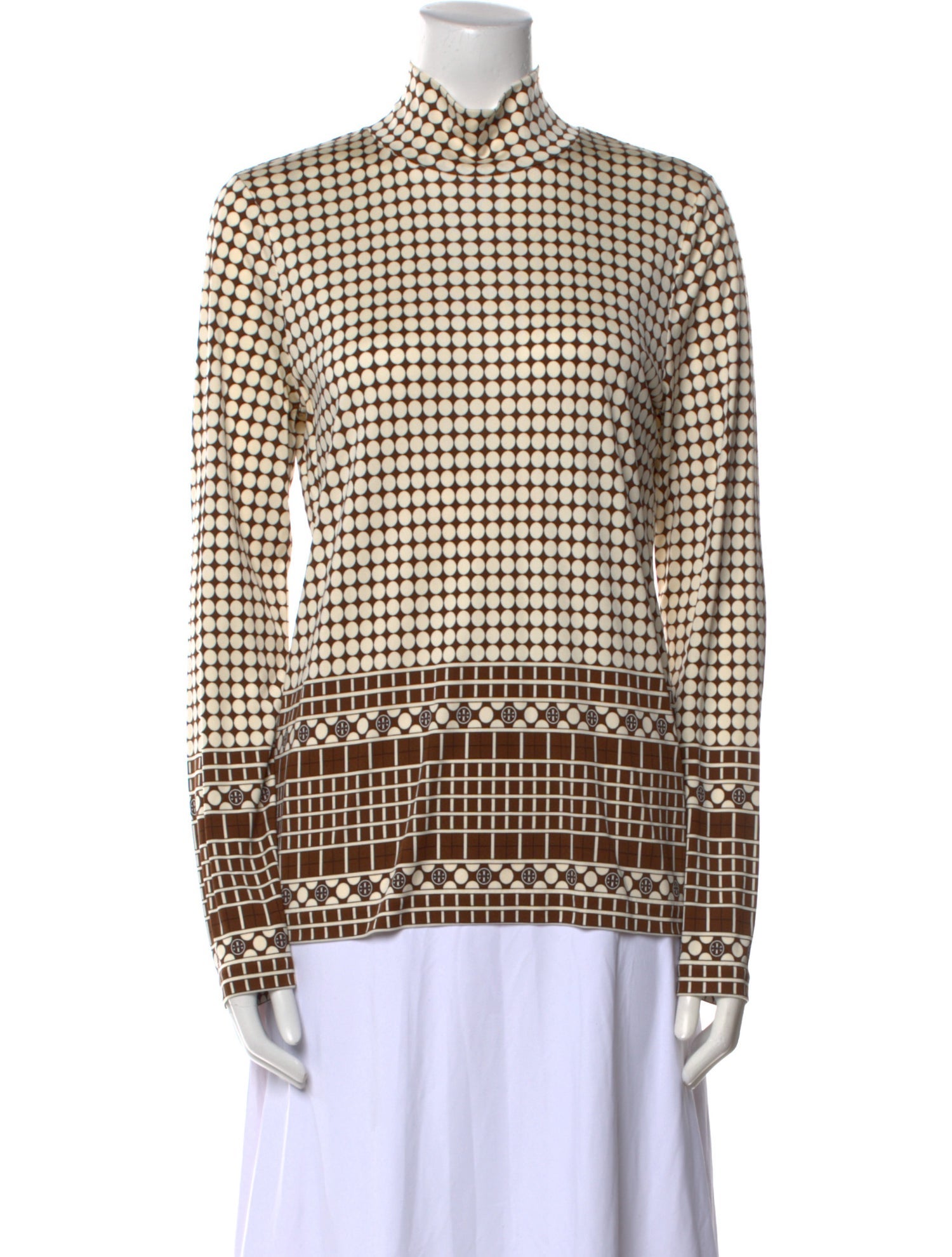 Tory Burch Silk Printed Top