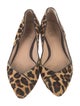 Tory Burch Ponyhair Animal Print Flats