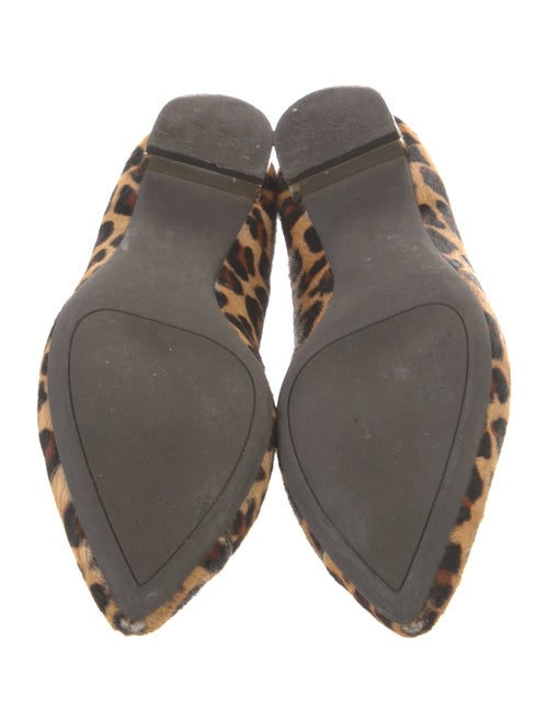 Tory Burch Ponyhair Animal Print Flats