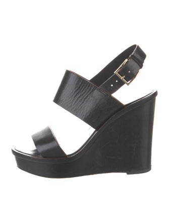 Tory Burch Leather Slingback Sandals