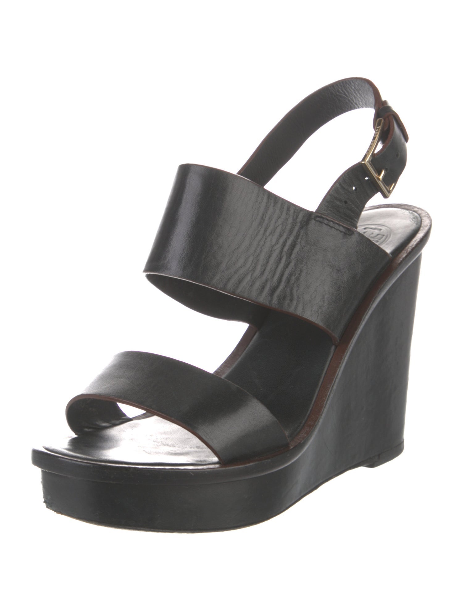 Tory Burch Leather Slingback Sandals